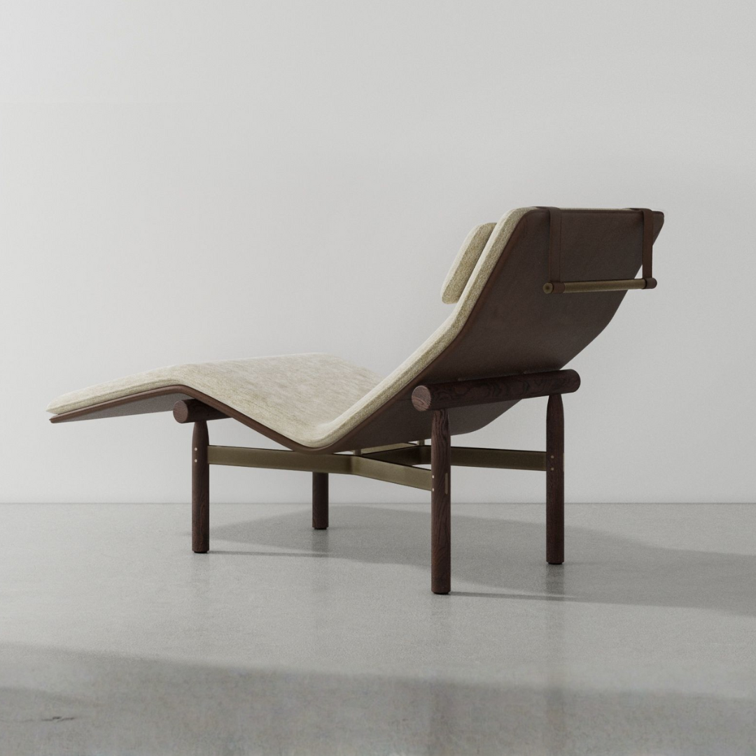 STILT CHAISE LOUNGE