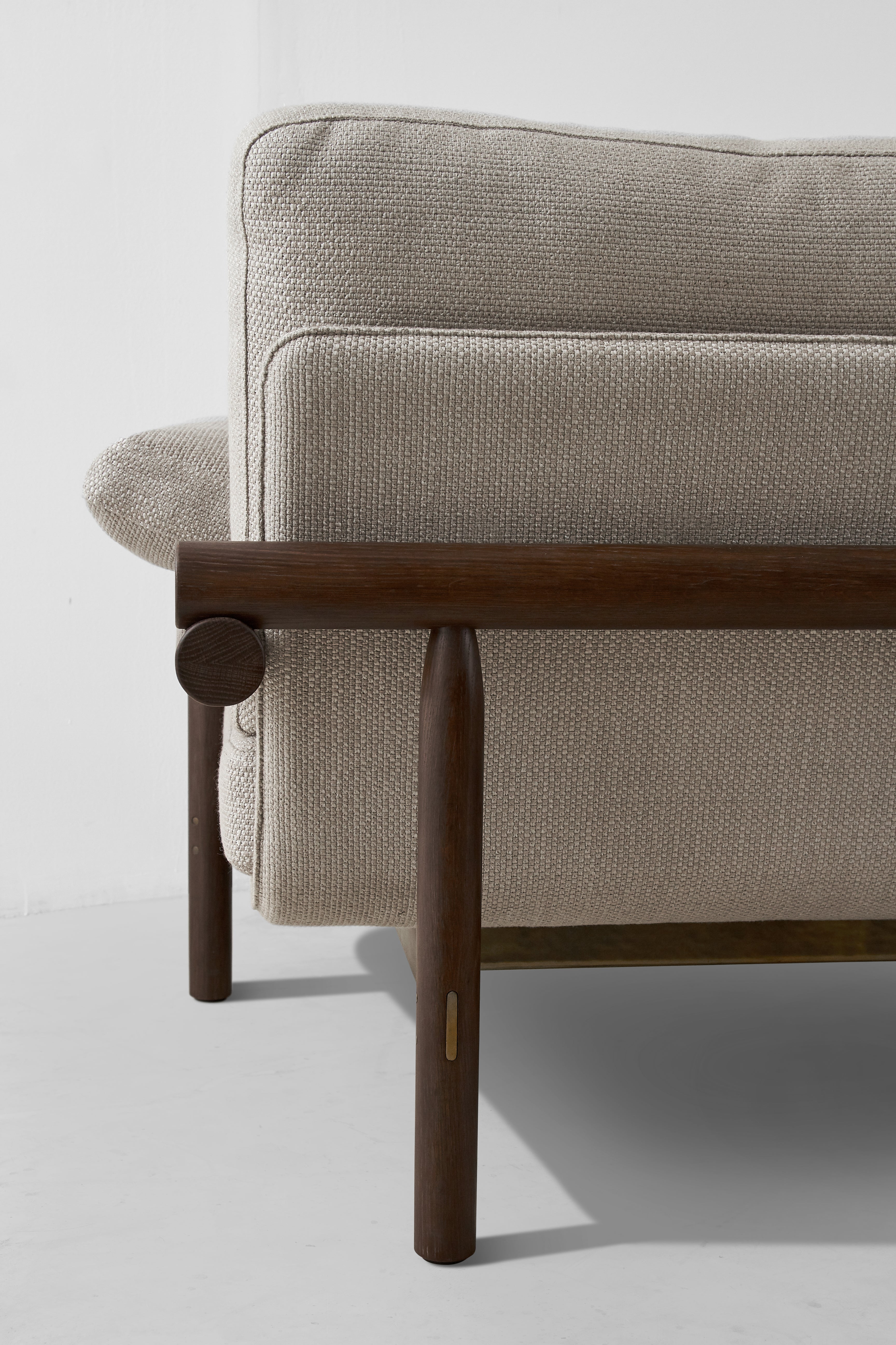 STILT 3-SEATER SOFA - LEFT ARM