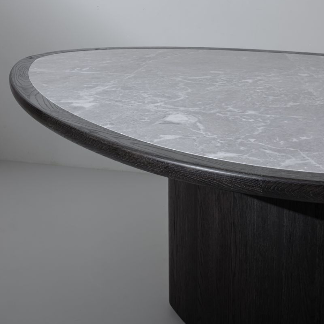 ORA DINING TABLE WITH LAZY SUSAN