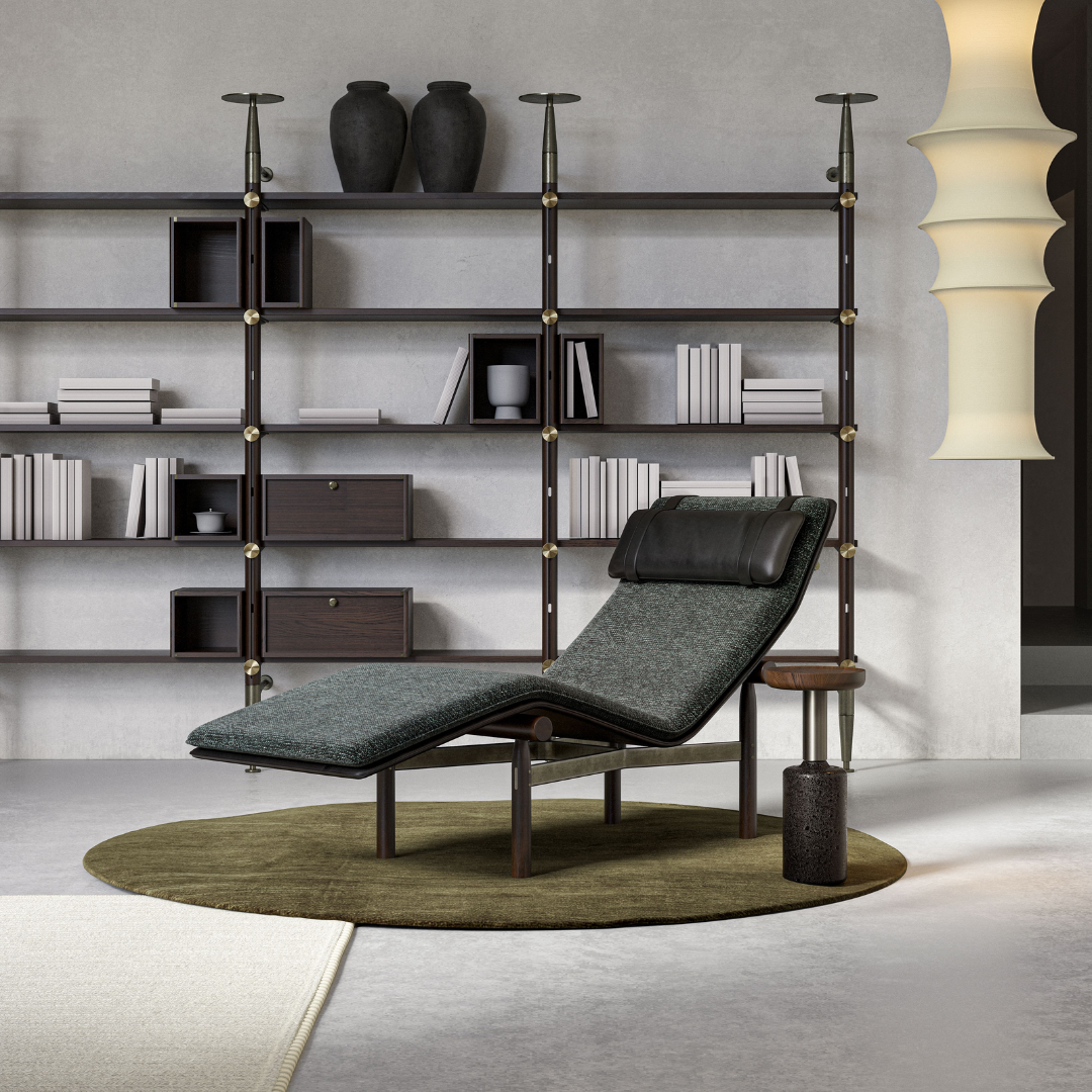 STILT CHAISE LOUNGE